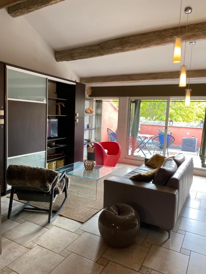 Le Loft Duplex, 2 Terrasses, Au Coeur Du Village Saint-Rémy-de-Provence 外观 照片